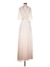 ModCloth 100% Polyester Ivory Cocktail Dress Size S - photo 1