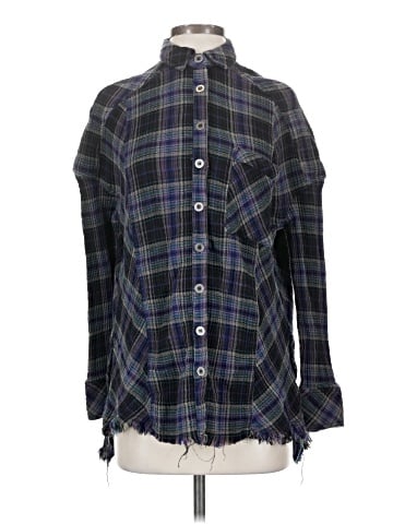 Free People Long Sleeve Button-Down Shirt (view 1)