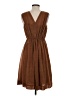 Deletta Brown Casual Dress Size XS - photo 2