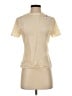 Unbranded 100% Silk Ivory Blouse Size 2 - photo 1