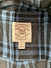 True Craft 100% Cotton Plaid Teal Long Sleeve Button-Down Shirt Size S - photo 7