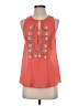 Joie Orange Sleeveless Blouse Size S - photo 1