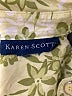 Karen Scott Floral Green 3/4 Sleeve Button-Down Shirt Size L (estimated) - photo 7