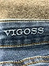 Vigoss Solid Blue Jeans Size 22 - photo 4