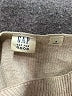 Gap 100% Cotton Stripes Ivory Turtleneck Sweater Size S - photo 7
