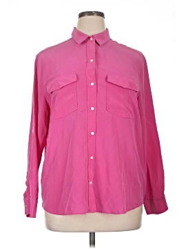 Tommy Bahama Long Sleeve Silk Top