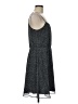 Ann Taylor LOFT 100% Polyester Polka Dots Gray Casual Dress Size M - photo 4