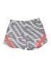 Nike 100% Polyester Chevron-herringbone Gray Athletic Shorts Size M - photo 1