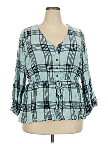 Lane Bryant 3/4 Sleeve Blouse (view 1)