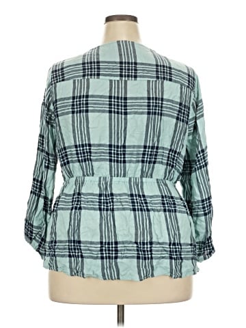 Lane Bryant 3/4 Sleeve Blouse (view 2)