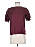 Shein 100% Polyester Burgundy Short Sleeve Top Size 4 - photo 1