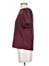 Shein 100% Polyester Burgundy Short Sleeve Top Size 4 - photo 5