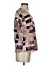 Shein Burgundy Short Sleeve Blouse Size 4 - photo 4