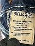 Miss Me Hearts Silver Jeans Size 33 waist - photo 8