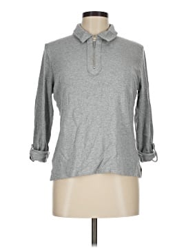 Karen Scott Long Sleeve Polo (view 1)