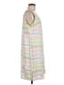 Kim Rogers Stripes White Casual Dress Size M - photo 4