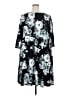 PIPHANY Print Black Casual Dress Size 2X - photo 2