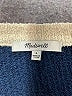 Madewell Stripes Blue Pullover Sweater Size S - photo 7