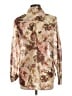 Bailey 44 Floral Tan Long Sleeve Blouse Size L - photo 2