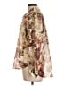 Bailey 44 Floral Tan Long Sleeve Blouse Size L - photo 5