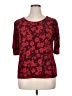 Tommy Hilfiger Red 3/4 Sleeve Top Size XL - photo 1