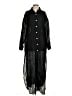 Vitamin A 100% Linen Black Kimono Size S - photo 1