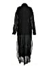 Vitamin A 100% Linen Black Kimono Size S - photo 2