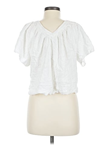 Ann Taylor LOFT Short Sleeve Blouse (view 2)