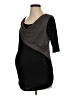 Japanese Weekend Black 3/4 Sleeve Top Size S - photo 1
