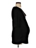 Japanese Weekend Black 3/4 Sleeve Top Size S - photo 4