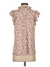 MTS Pink Ivory Sleeveless Blouse Size S - photo 2