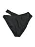 Popvil Solid Black Swimsuit Bottoms Size S - photo 1