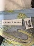 Susan Graver 100% Polyester Paisley Blue 3/4 Sleeve Blouse Size 2X - photo 7