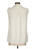 Talbots 100% Polyester Ivory Sleeveless Blouse Size M - photo 2