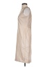 Ann Taylor 100% Polyester Solid Tan Casual Dress Size 2 - photo 5