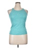 Nike 100% Polyester Teal Active Tank Size XL - photo 1