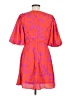 TCEC 100% Polyester Hearts Orange Cocktail Dress Size M - photo 2