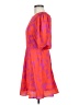 TCEC 100% Polyester Hearts Orange Cocktail Dress Size M - photo 5