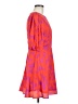TCEC 100% Polyester Hearts Orange Cocktail Dress Size M - photo 4