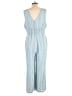 BB Dakota 100% Lyocell Stripes Blue Jumpsuit Size XSEstimated - photo 2