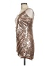 Lulus 100% Polyester Metallic Gold Cocktail Dress Size L - photo 5