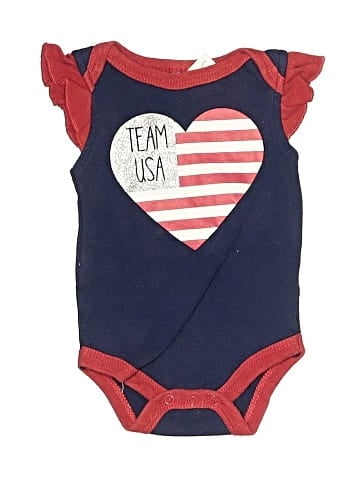Baby Kiss Short Sleeve Onesie (view 1)