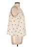 Ann Taylor LOFT Ivory Sleeveless Blouse Size L - photo 4