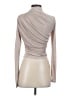 Commense Tan Long Sleeve Top Size S - photo 2