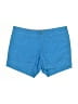 Lilly Pulitzer 100% Cotton Solid Blue Shorts Size 4 - photo 1