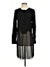 BCBGeneration 100% Rayon Black Long Sleeve Top Size XXS - photo 1