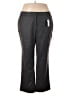 Lands' End 100% Polyester Gray Dress Pants Size 20 - photo 1