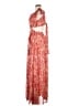 VICI 100% Polyester Paisley Red Cocktail Dress Size M - photo 5