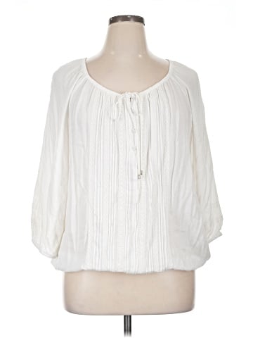 Jones New York Signature 3/4 Sleeve Blouse (view 1)
