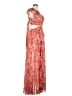 VICI 100% Polyester Paisley Red Cocktail Dress Size M - photo 4
